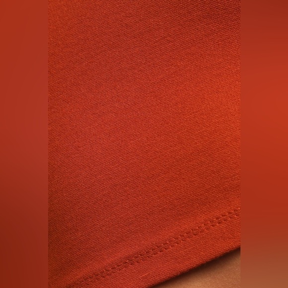 LULU’S Let’s Tie It Rust Orange Tie Back Cropped Tank Top - Picture 4 of 4